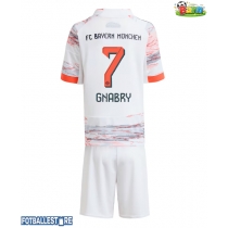 Bayern Munich Serge Gnabry #7 Bortedraktsett Barn 2025-26 Kortermet (+ Korte bukser)